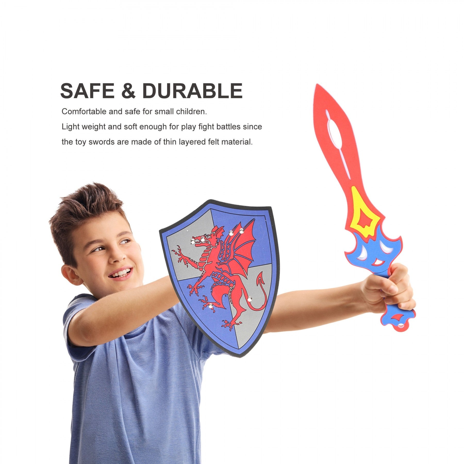 Foam Swords And Shields Playset (8 Swords And 4 Shields) G8Central