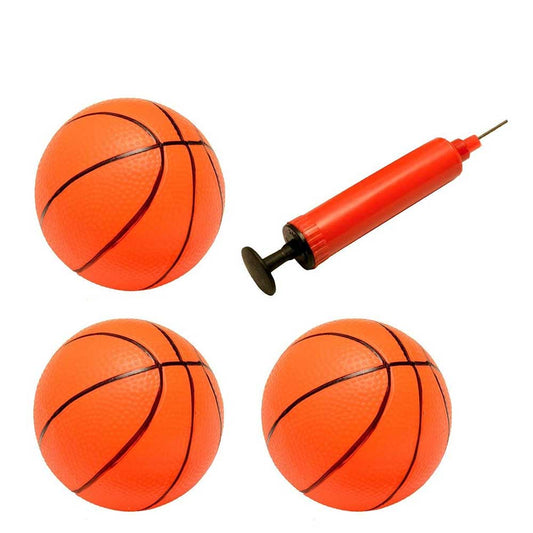 Pack Of 3 Inflatable Magic Shot Mini Hoop Basketballs With Pump G8Central