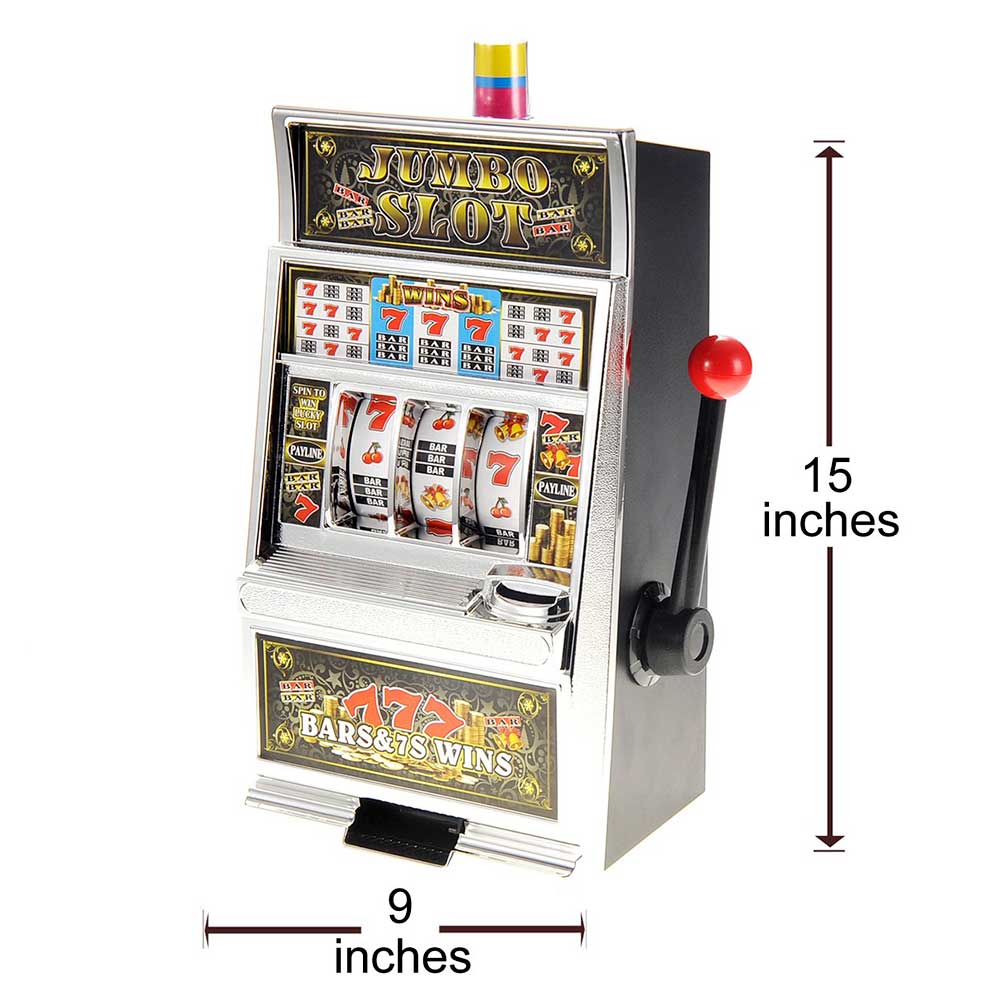 SLOT Machine Piggy Banks & Money Jars | 16" JUMBO