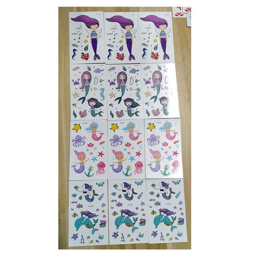 Temporary Under The Water Tattoos Kids