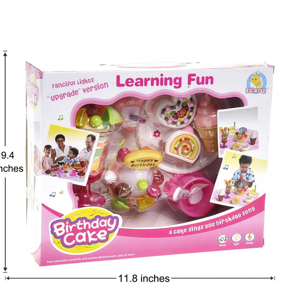 Play Food Set With Cupcake, Cakes, Ice Cream & Sundae G8Central