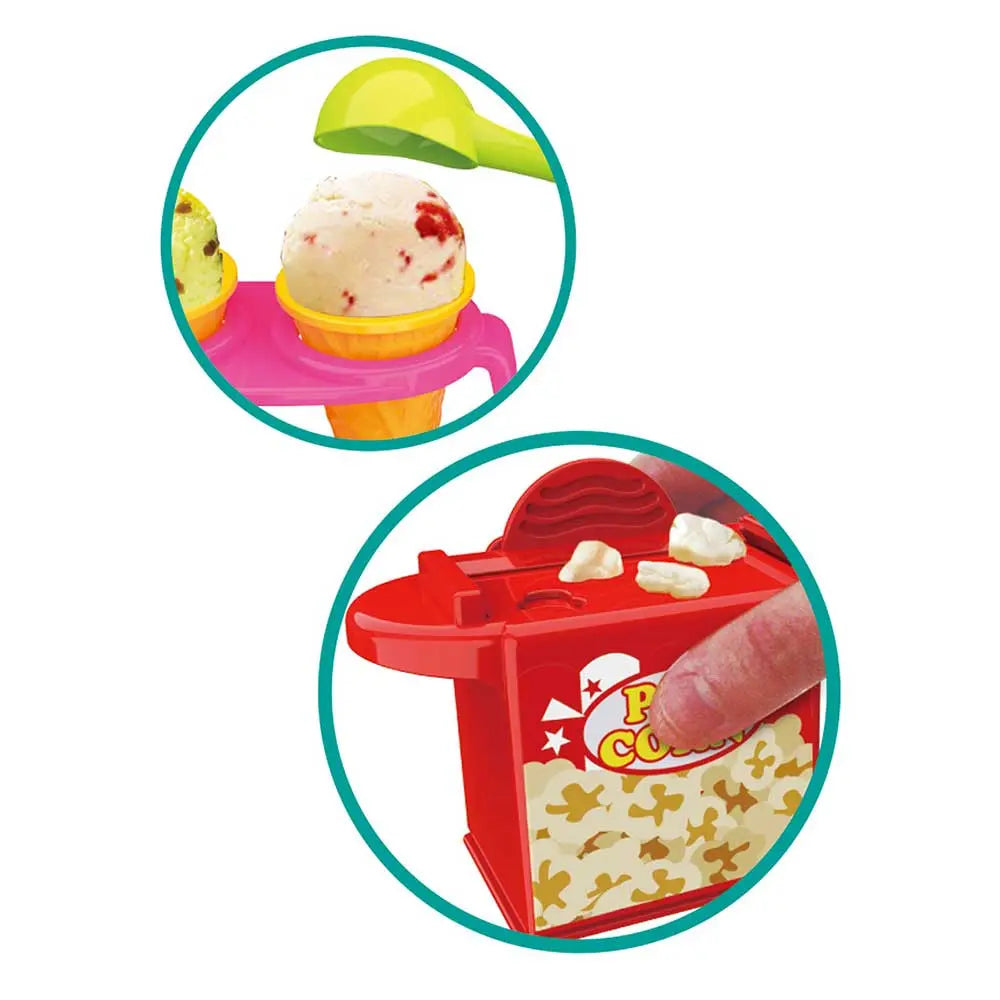 Portable Snack Bar Case Play Set 35pcs G8Central