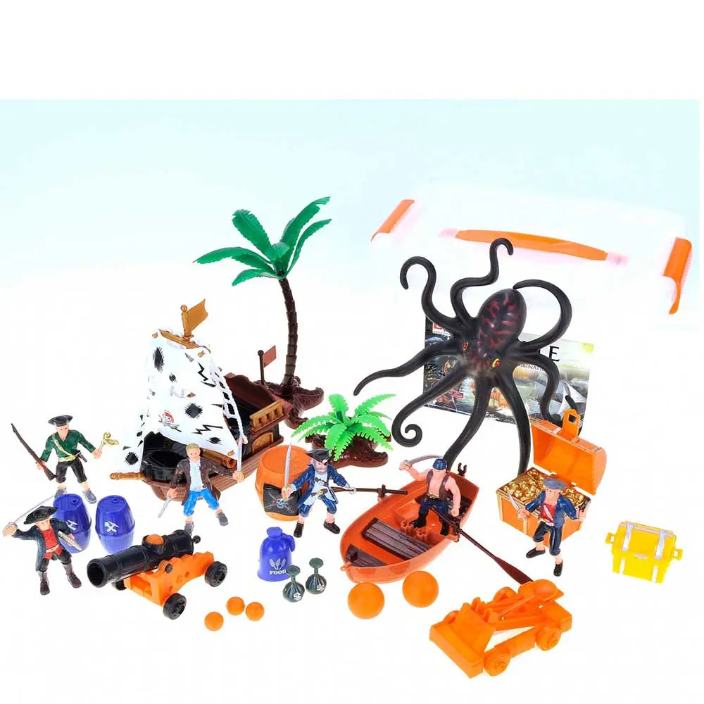 Bucket Of Pirate Action Figures Playset G8Central
