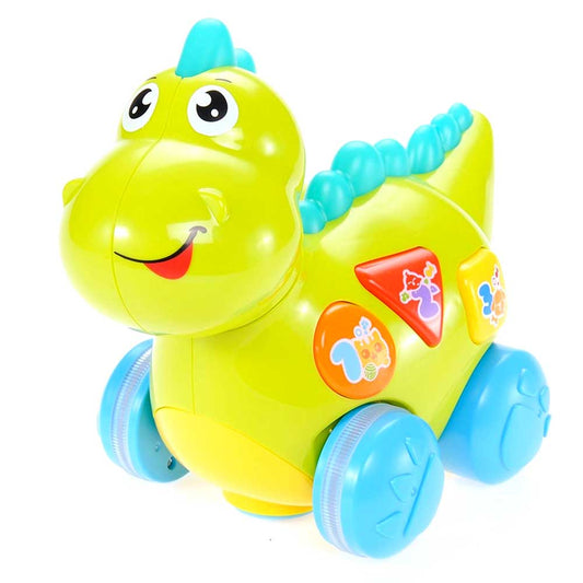 Talking Dinosaur Toy With Lights, Sounds, And Educational Activities