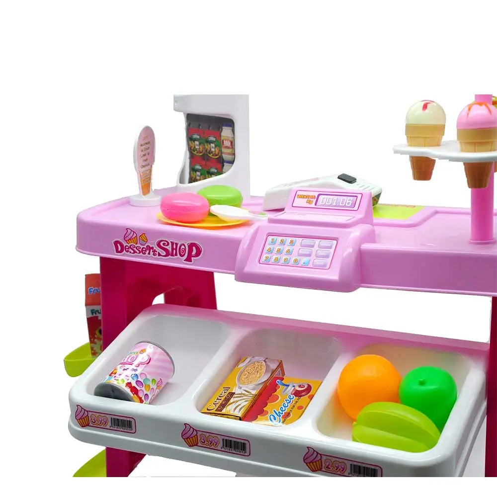 Dessert Shop 40 piece Luxury Supermarket Grocery Playset G8Central