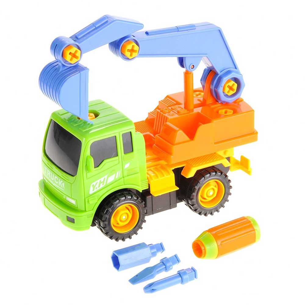 Take-A-Part Excavator Truck Set