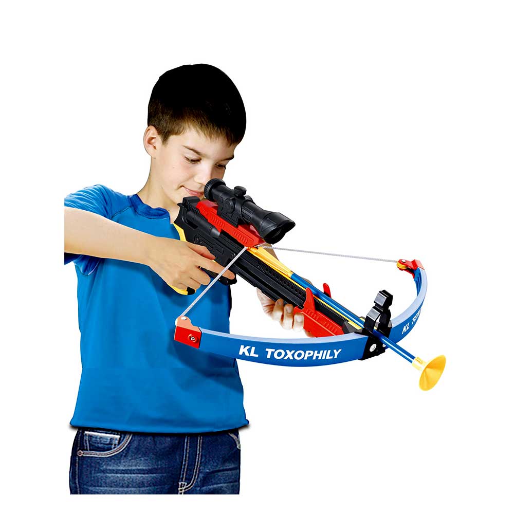 Archery Crossbow And Arrow Toy Set with Target