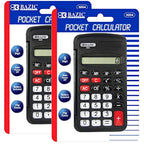 Calculator w/ Flip Cover | 8-Digit Pocket Size G8Central