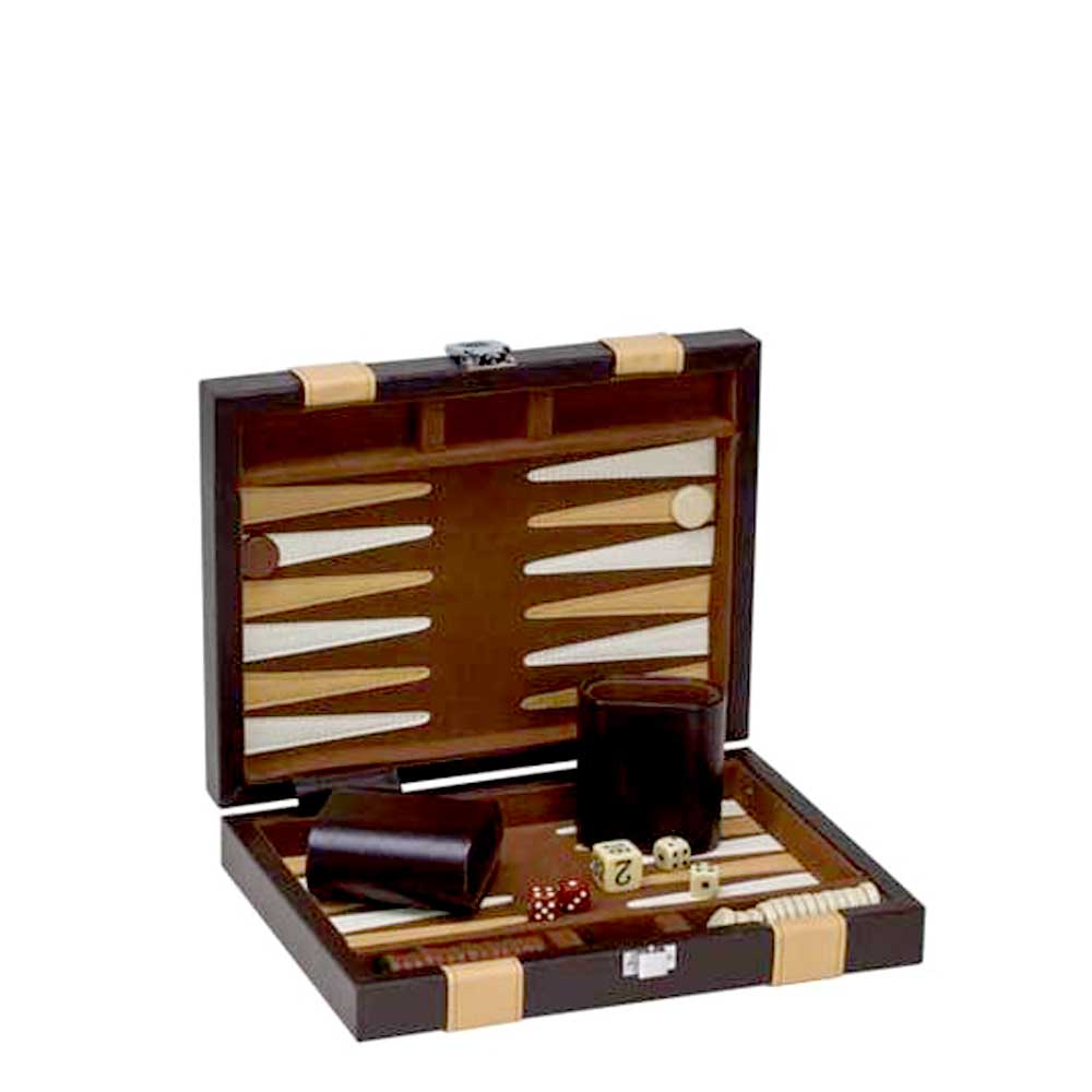 Backgammon Brown/Tan Set : 9", 15", & 18"