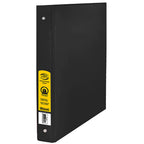1 inch Round Ring Binder w/ 2-Pockets | BLACK | WHITE | COLOR asst..