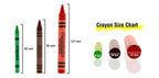 Premium Jumbo Crayons Coloring Set, School Art Gift for Kids Age 3+, 12 Colors