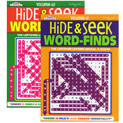 KAPPA Hide & Seek Word Finds Puzzle Book | 2-Titles.
