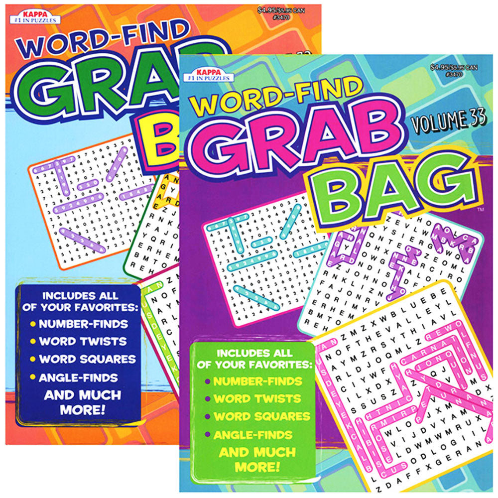 KAPPA Word Find Grab Bag | 2-Titles.