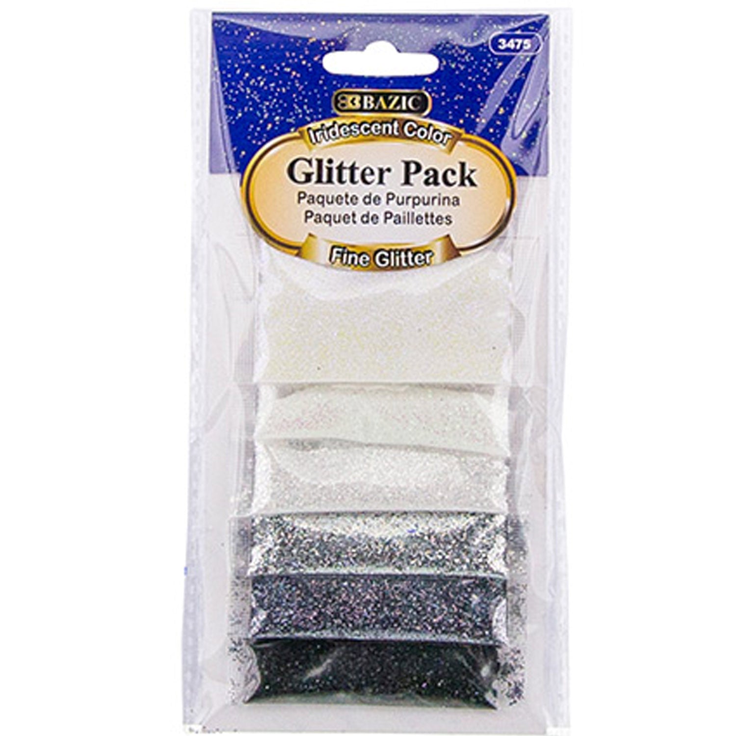 Iridescent Color Glitter Pack | 0.07 oz (2g)