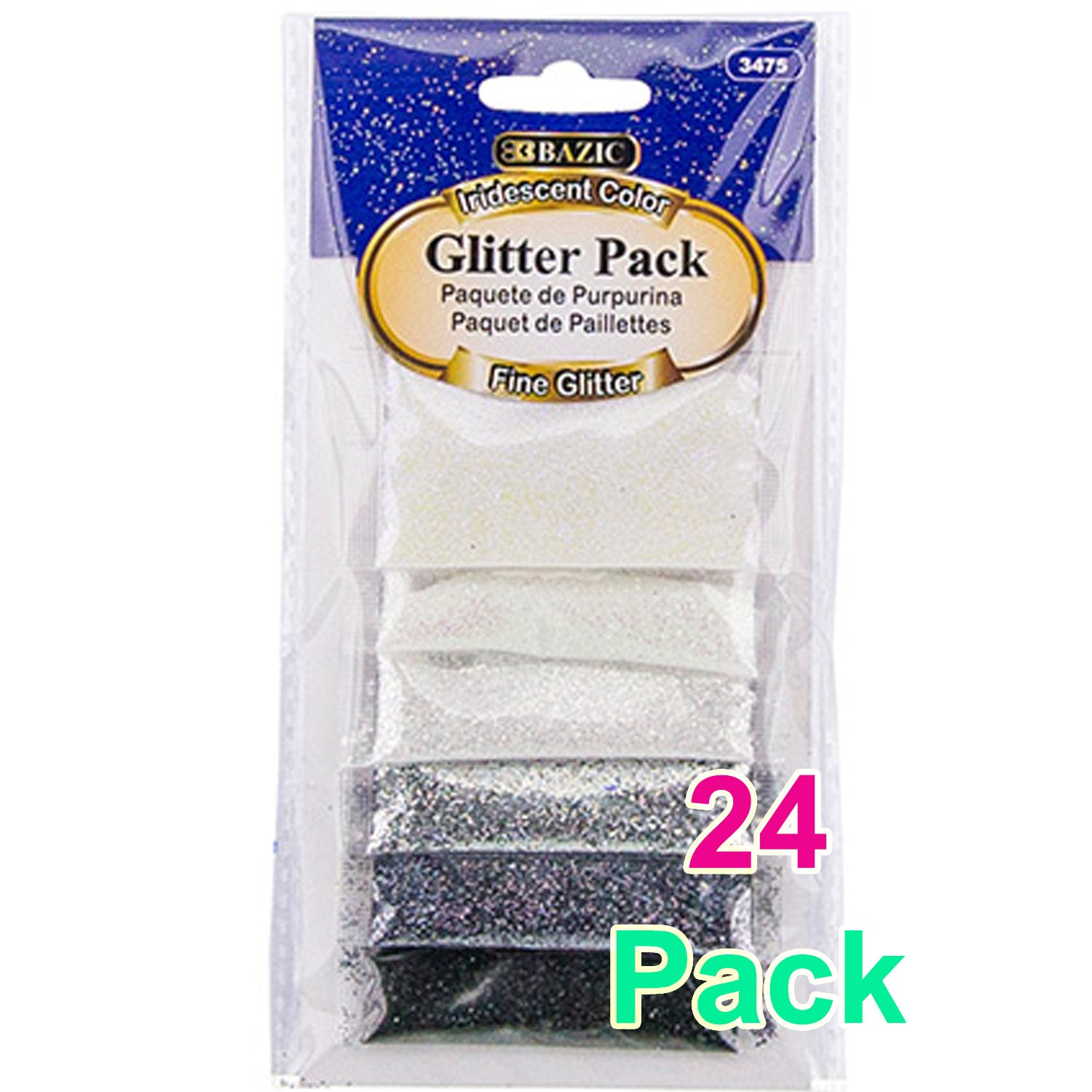 Iridescent Color Glitter Pack | 0.07 oz (2g)
