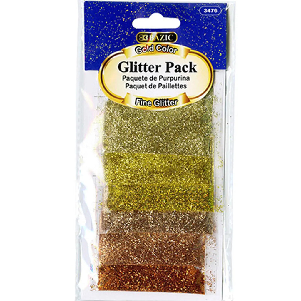 Gold Color Glitter Pack for your Art | 0.07 oz (2g) G8Central