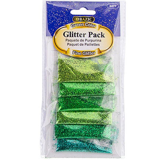 Green Color Glitter Pack | 0.07 oz  (2g)