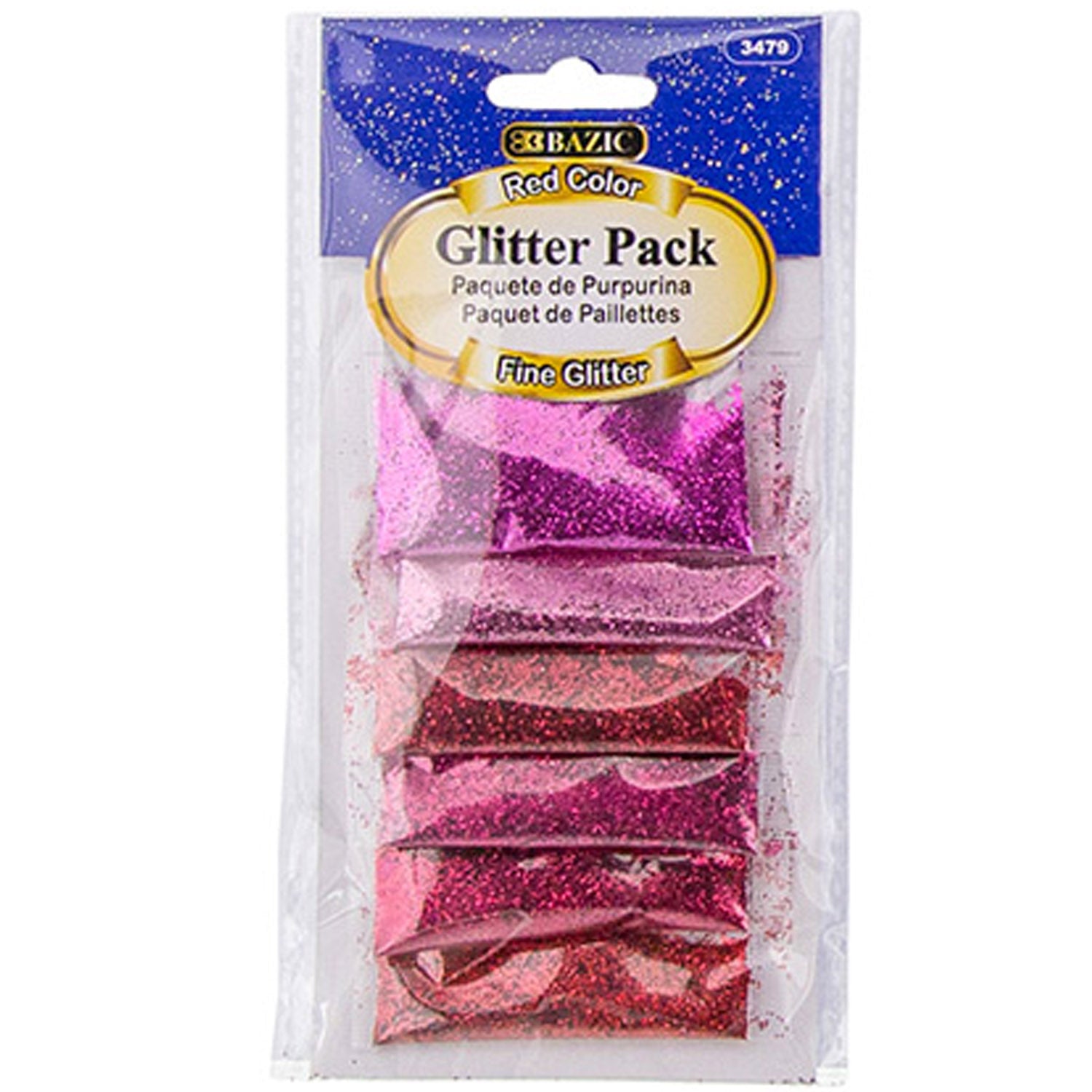 Red Color Glitter Pack for your Art | 0.07 oz (2g)