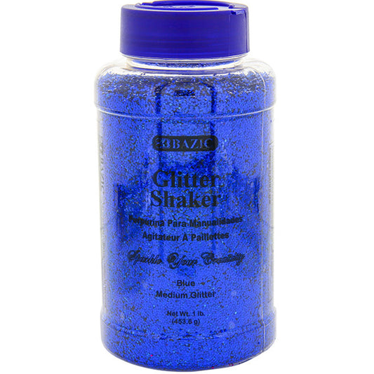 Blue Glitter Shake, Sparkle Powder Slime Party Glow Decor, or  Kid Activity | 16 OZ (1lb)