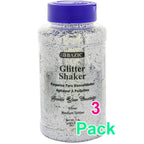 Silver Glitter Shake, Sparkle Powder Slime Party Glow Decor, or  Kid Activity | 16 OZ (1lb)