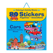 Car Series Assorted Sticker | 80-Count/Bag - g8central.com