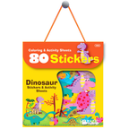 Car Series Assorted Sticker, Animal Series Assorted Sticker, Dinosaur Jurassic Dragon Series, Princess Series Assorted Sticker | 80-Count/Bag.