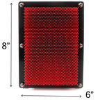 3D Pin Art Impression Board | Red G8Central