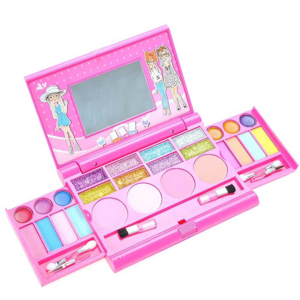 Princess Girl's Deluxe Makeup Palette With Mirror -All In One