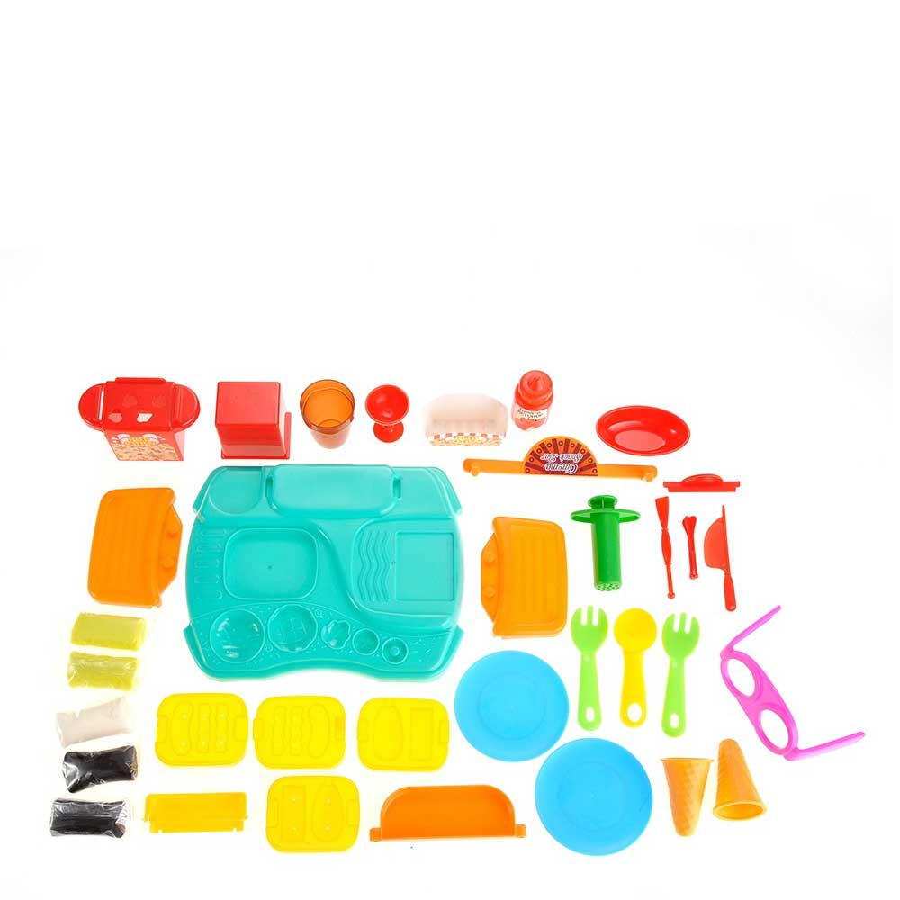 Portable Snack Bar Case Play Set 35pcs