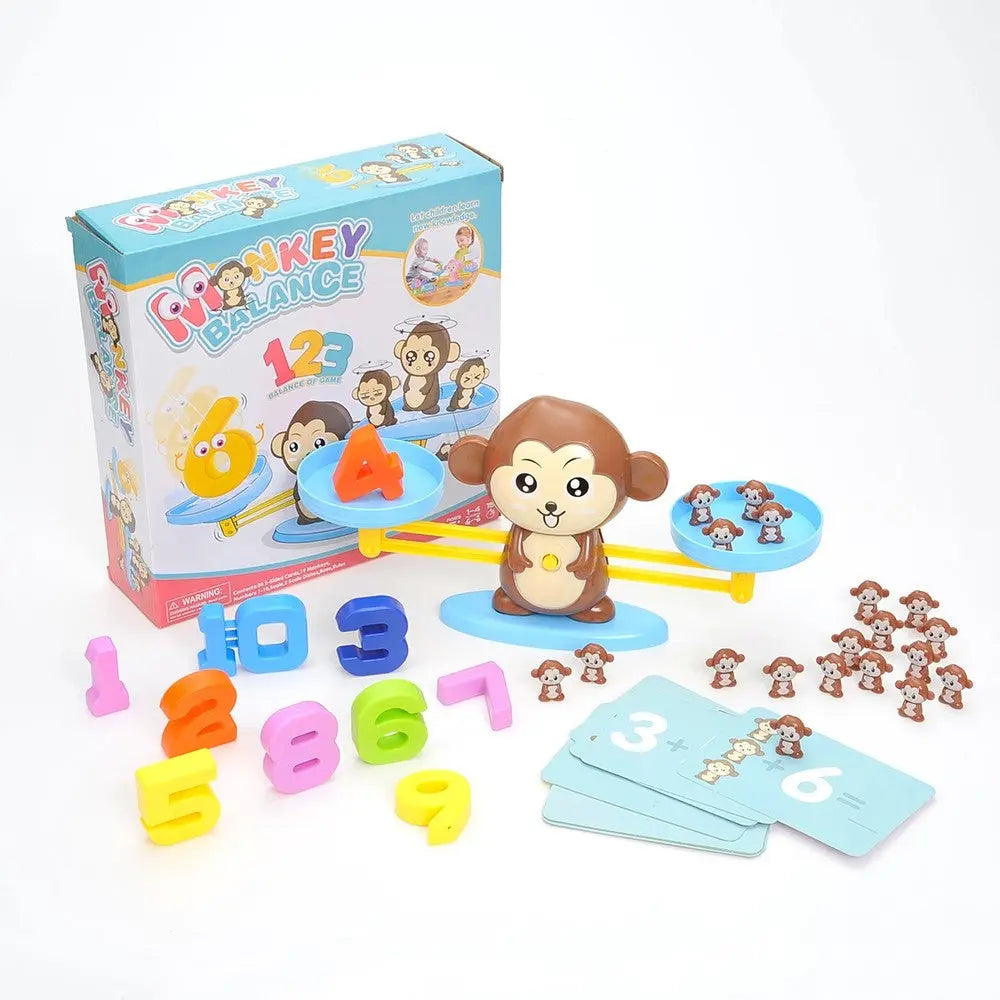 Educational Monkey Balance Math Game G8Central