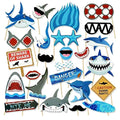 Photo Booth Props Sharks | Set of 25 G8Central