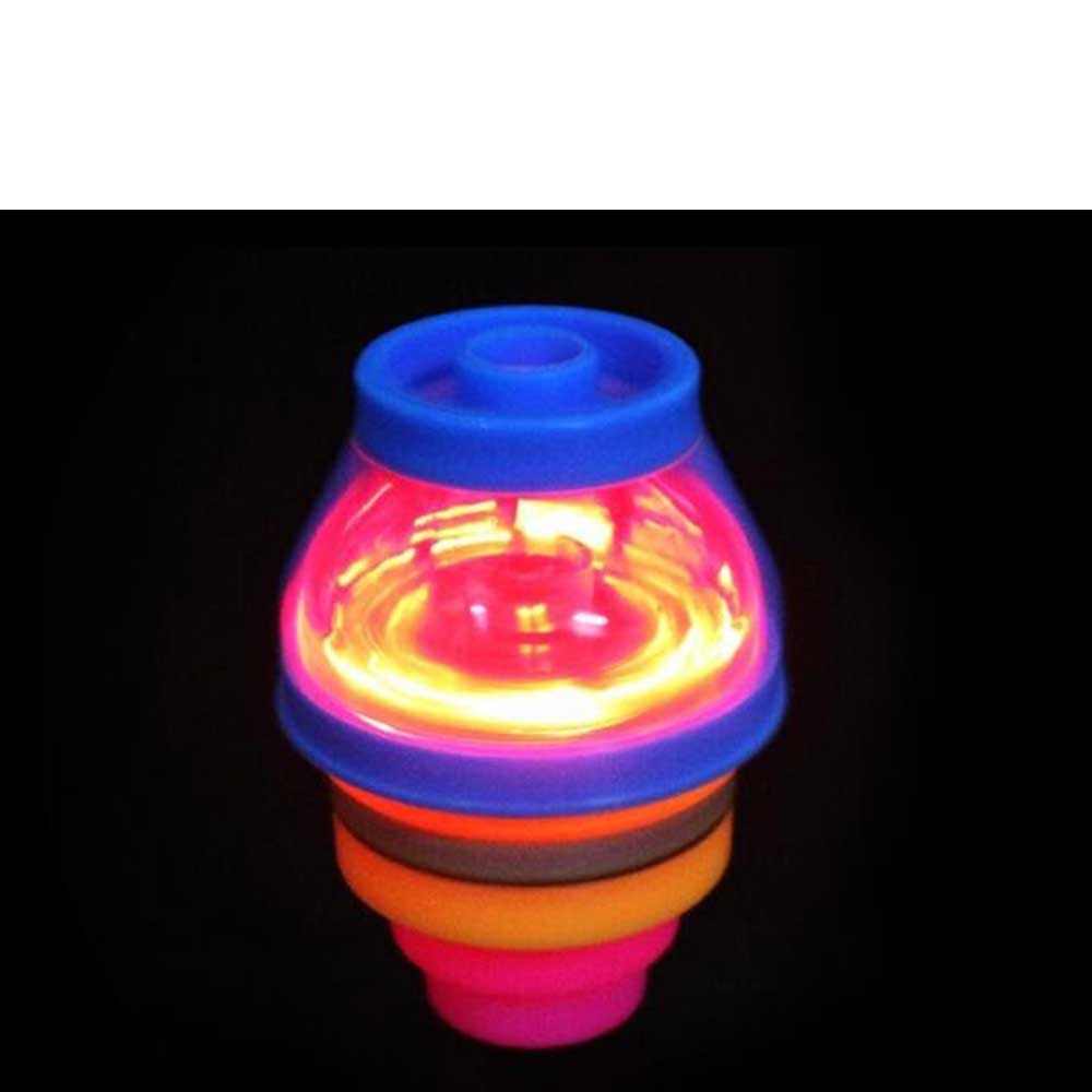 UFO Spinning Tops With LED Lights | 15 Tops Per Pack
