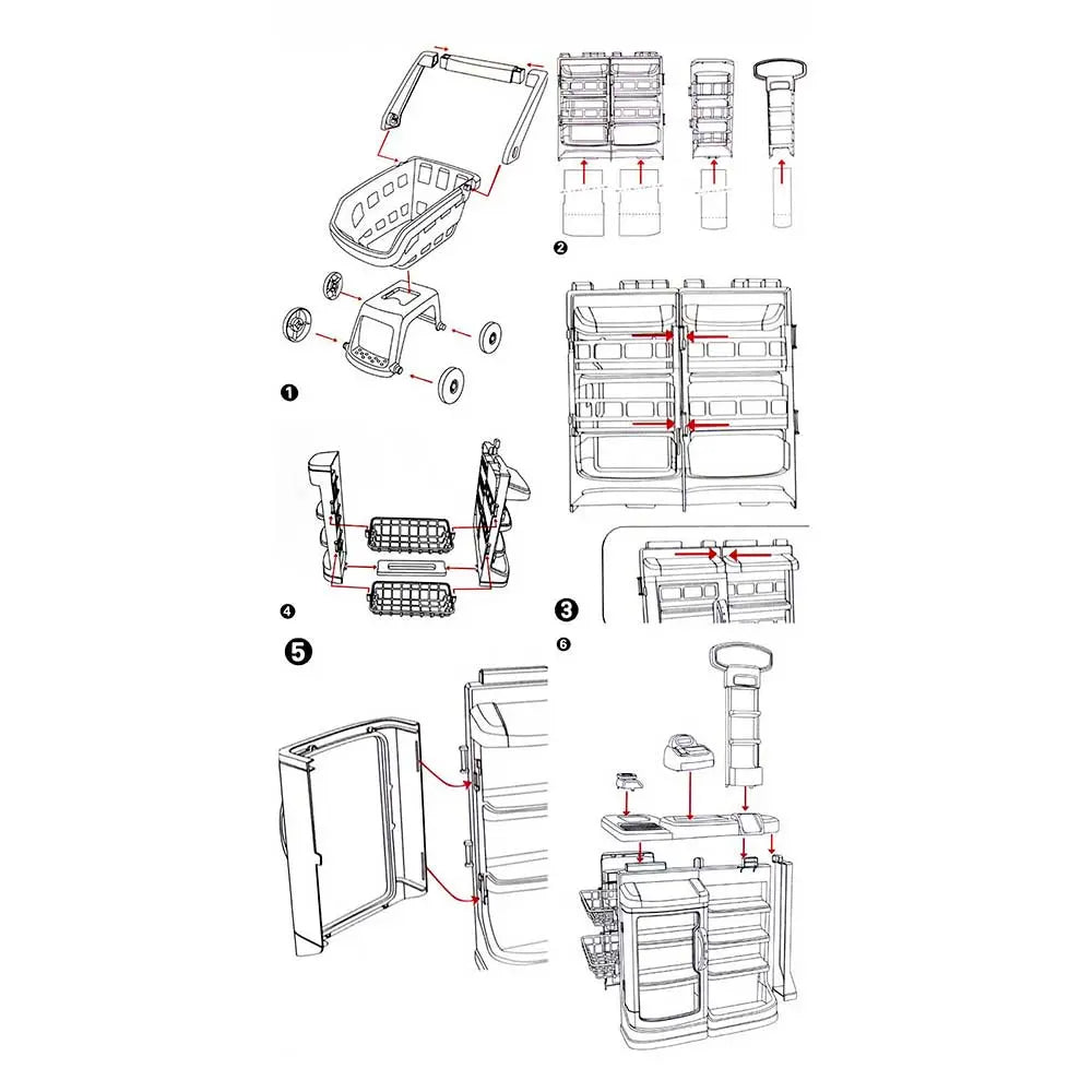 Super Market With Cash Register Playset G8Central