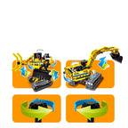 Building Blocks Bricks Construction Truck Kit STEM Toy (Excavator) | 342 Pcs G8Central