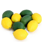 Yellow And Green Lifelike Fake Lemons