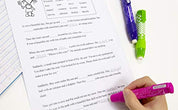 Dot.ted Retractable Stick Erasers, Mechanical Pencil Eraser Pen Eraser, Assorted Color