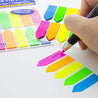 Arrow Flags, Neon Color (10/Pack) | 25 Ct. 0.5" X 1.7" | 250 Flags.