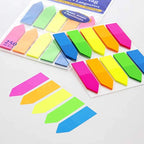 Arrow Flags, Neon Color (10/Pack) | 25 Ct. 0.5" X 1.7" | 250 Flags.