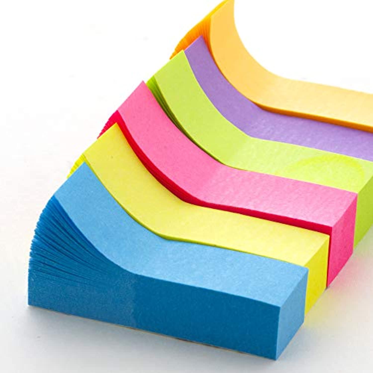 Page Marker, Bright Color (10/Pack) | 100 Ct. 0.5" X 1.75" | 1,000 Sheets.