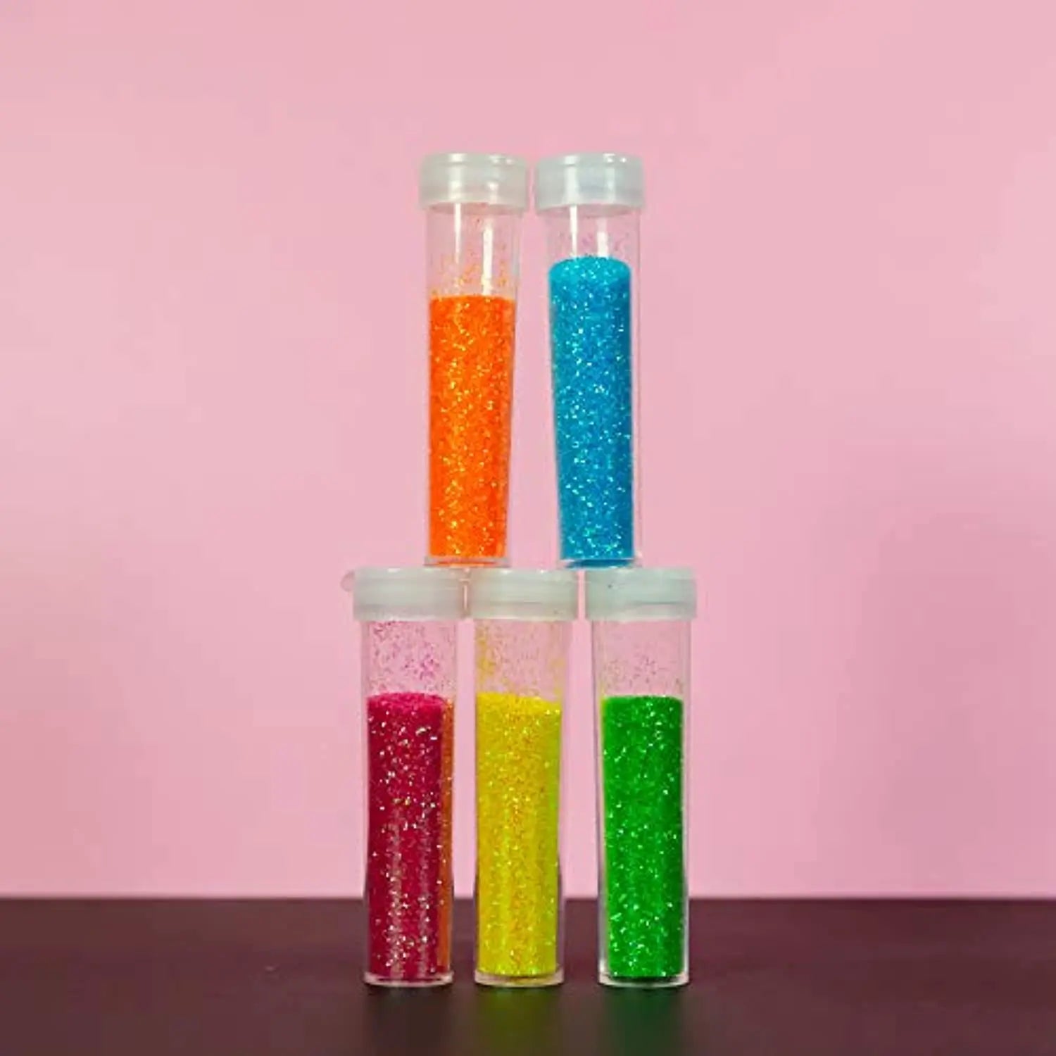 5 Neon Color Glitter Shaker | 0.10 oz (3gr)
