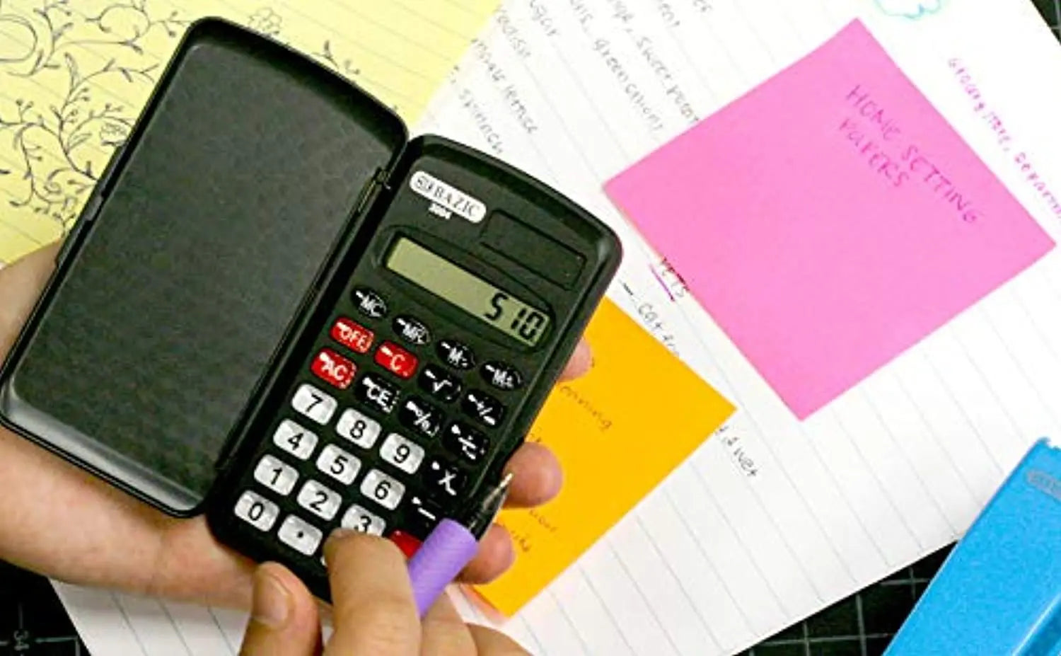 Calculator w/ Flip Cover | 8-Digit Pocket Size G8Central
