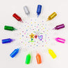 Neon Color Glitter Glue, Washable Sparkle Glowing Non-toxic | 0.67 FL OZ (20ml)