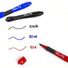 Permanent Marker with Rubber Grip & Bullet Tip (3-ct/Pack) | BLACK or Assorted COLOR.
