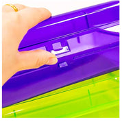 Multipurpose SIMPLE STORAGE Utility Box | 4 Bright Colors - g8central.com