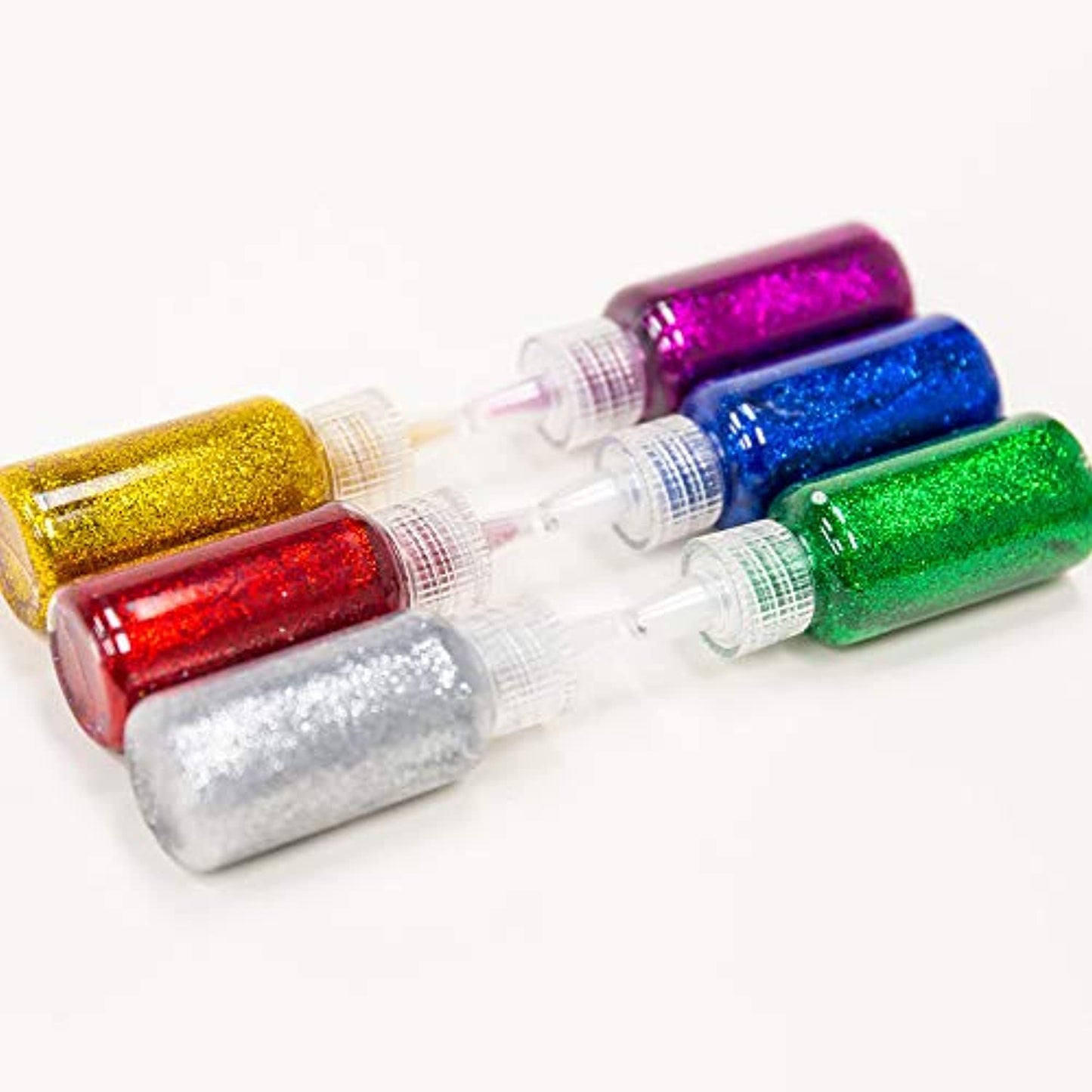 Classic Color Glitter Glue, Washable Sparkle Glowing Non-toxic | 0.67 FL OZ (20ml)