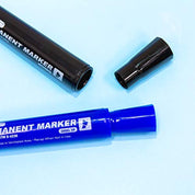 Permanent Markers Chisel Tip Desk Style  (3/Pack) | Asst. Color/Black.