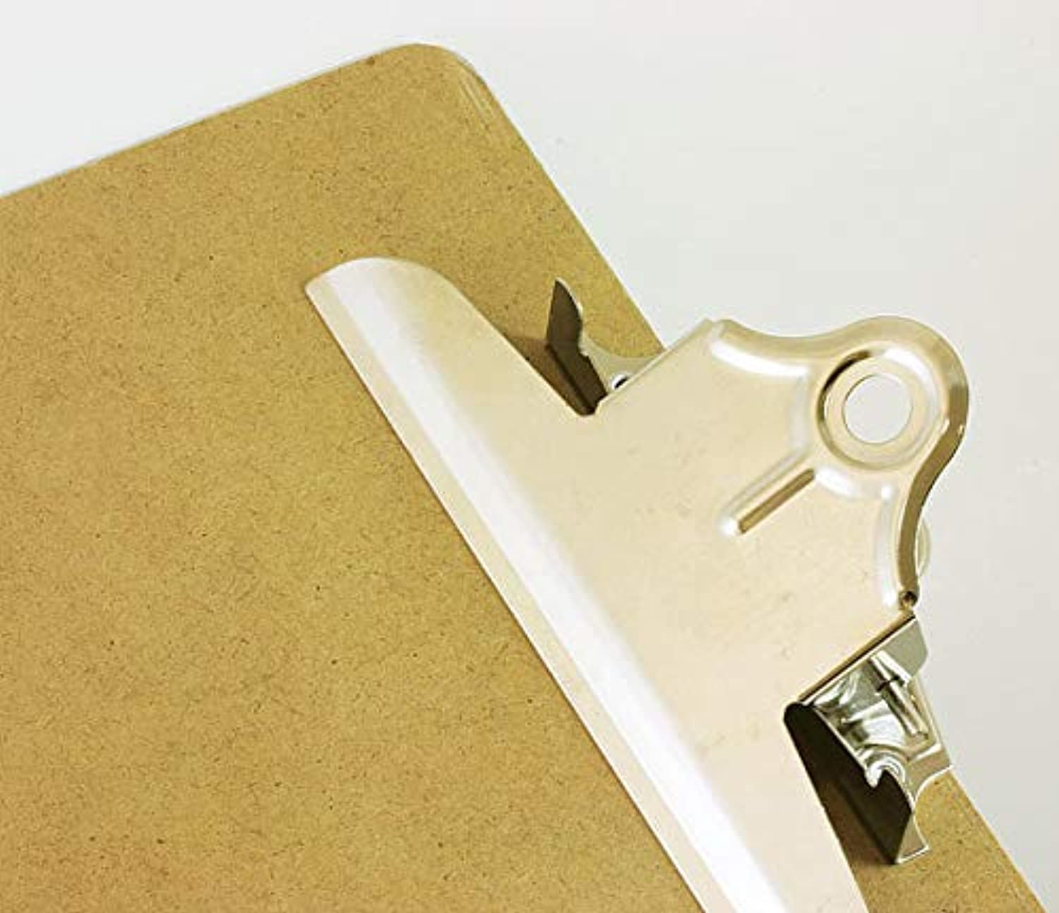 BAZIC Legal Size Wood Hardboard Clipboard w/Sturdy Spring Clip, 16.5" x 8.5" Paperboard Strong & Large Capacity, Business Office School Teacher Student College, 1-Pack.