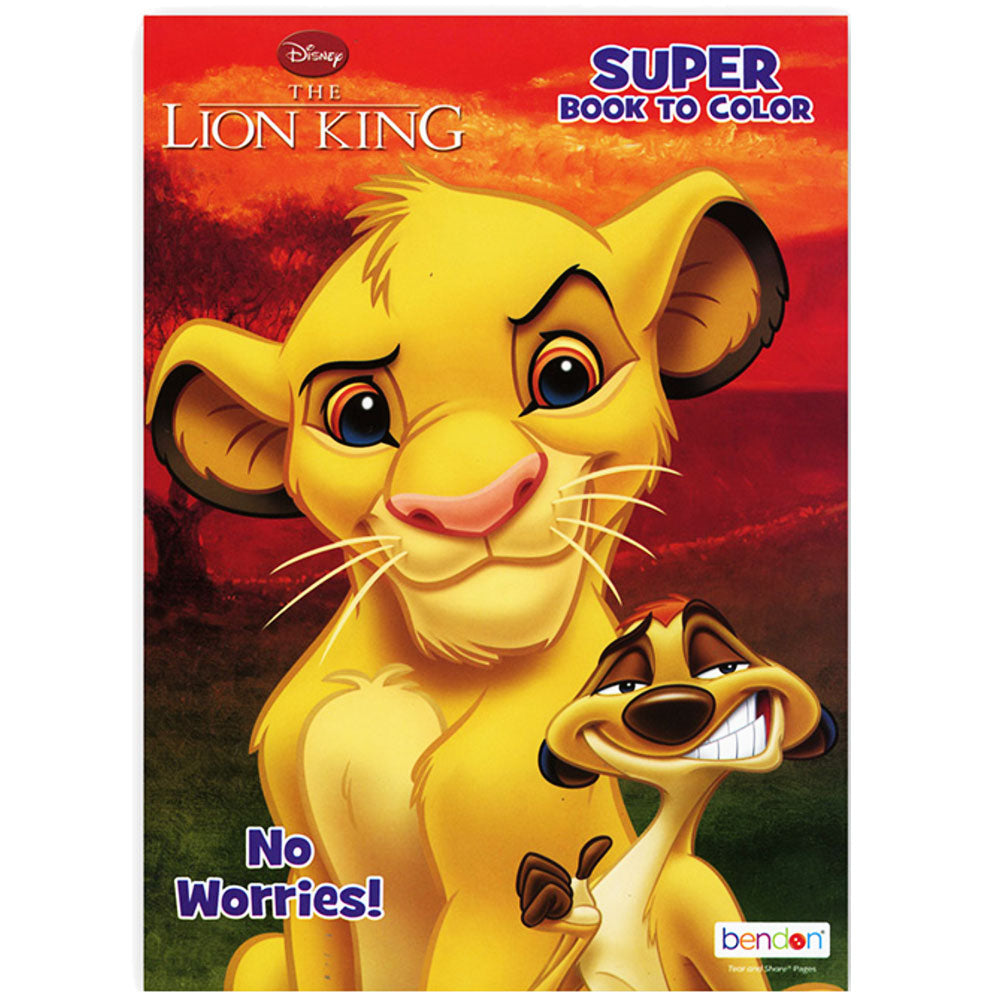 LION KING Coloring Book | 1-Title.