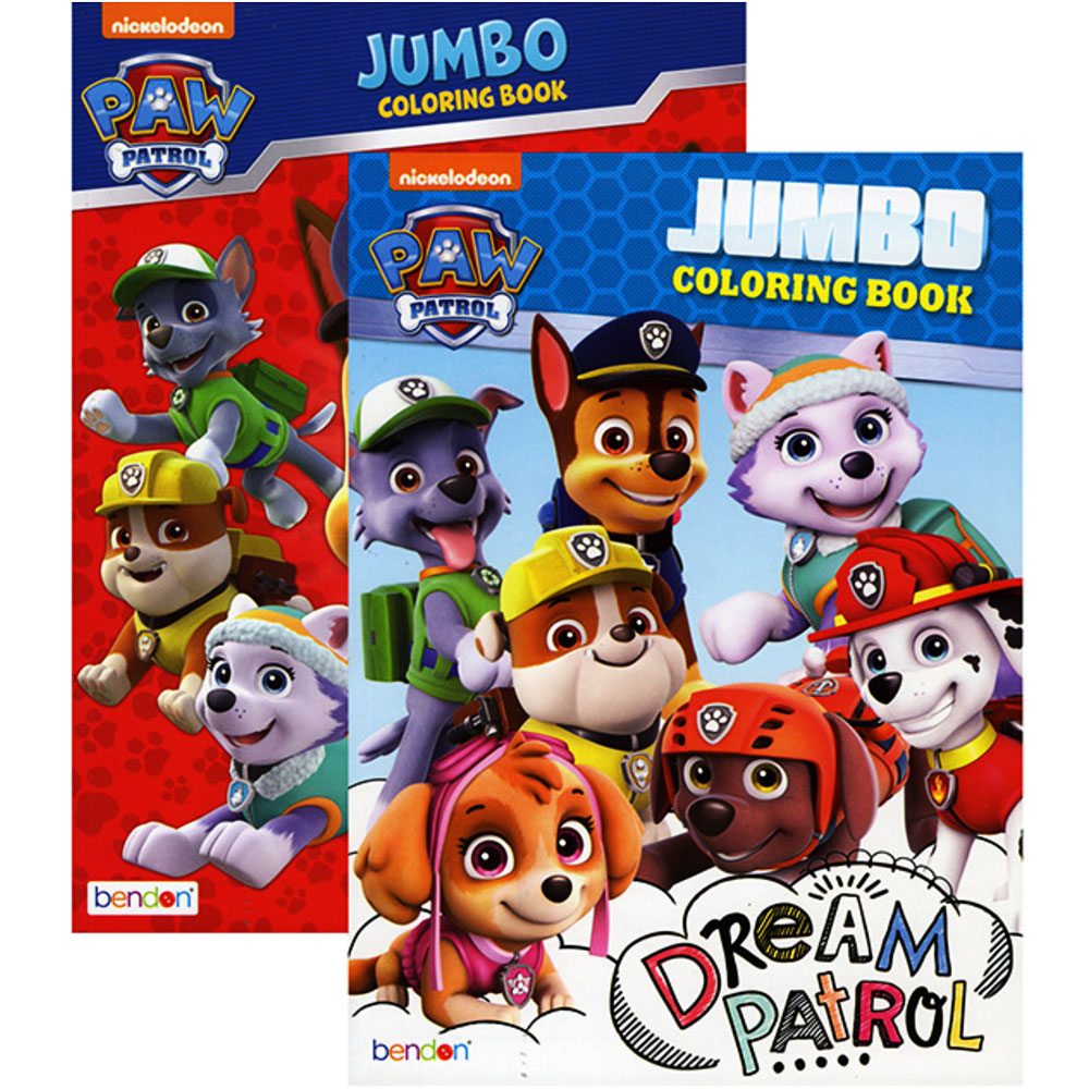 PAW PATROL Coloring Book | 2-Title.
