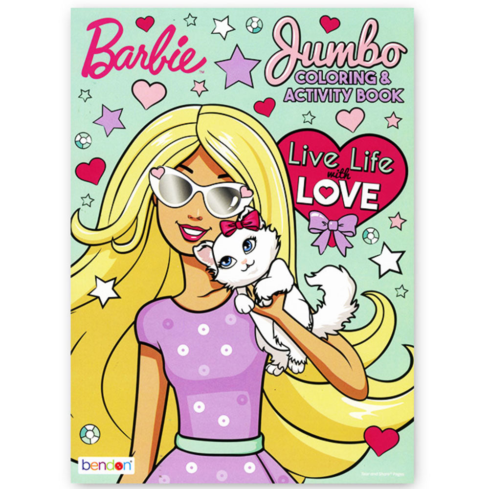 BARBIE Coloring Book | 1-Title.